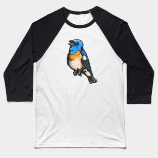 Lazuli Bunting Baseball T-Shirt